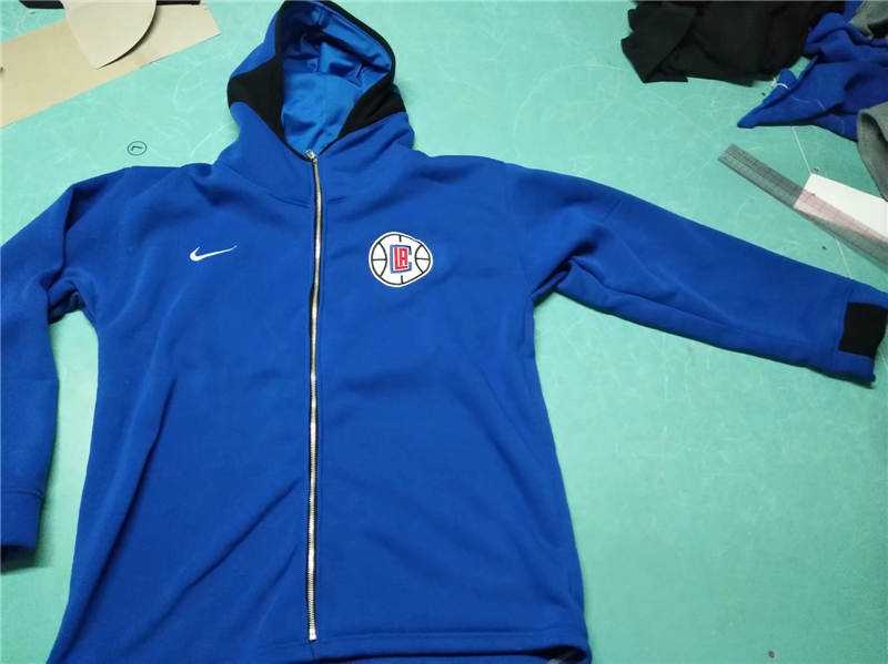 Los Angeles Clippers Nike Blue Full Zip All Stitched Hooded Sweatshirt,We sell and wholesale Los Angeles Clippers Nike Blue Full Zip All Stitched Hooded Sweatshirt on line form chian!